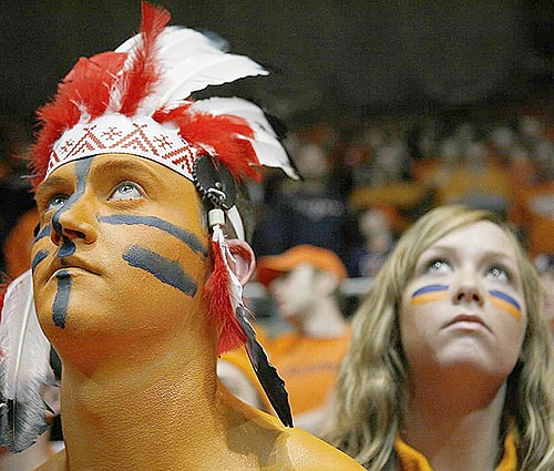 Fans of Chief Illiniwek