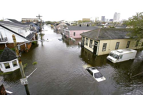 hurricane katrina, negligence