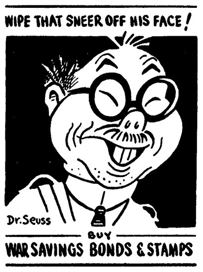 Dr. Seuss's Jap poster