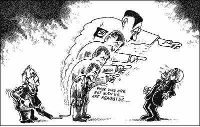 Bush as Hitler